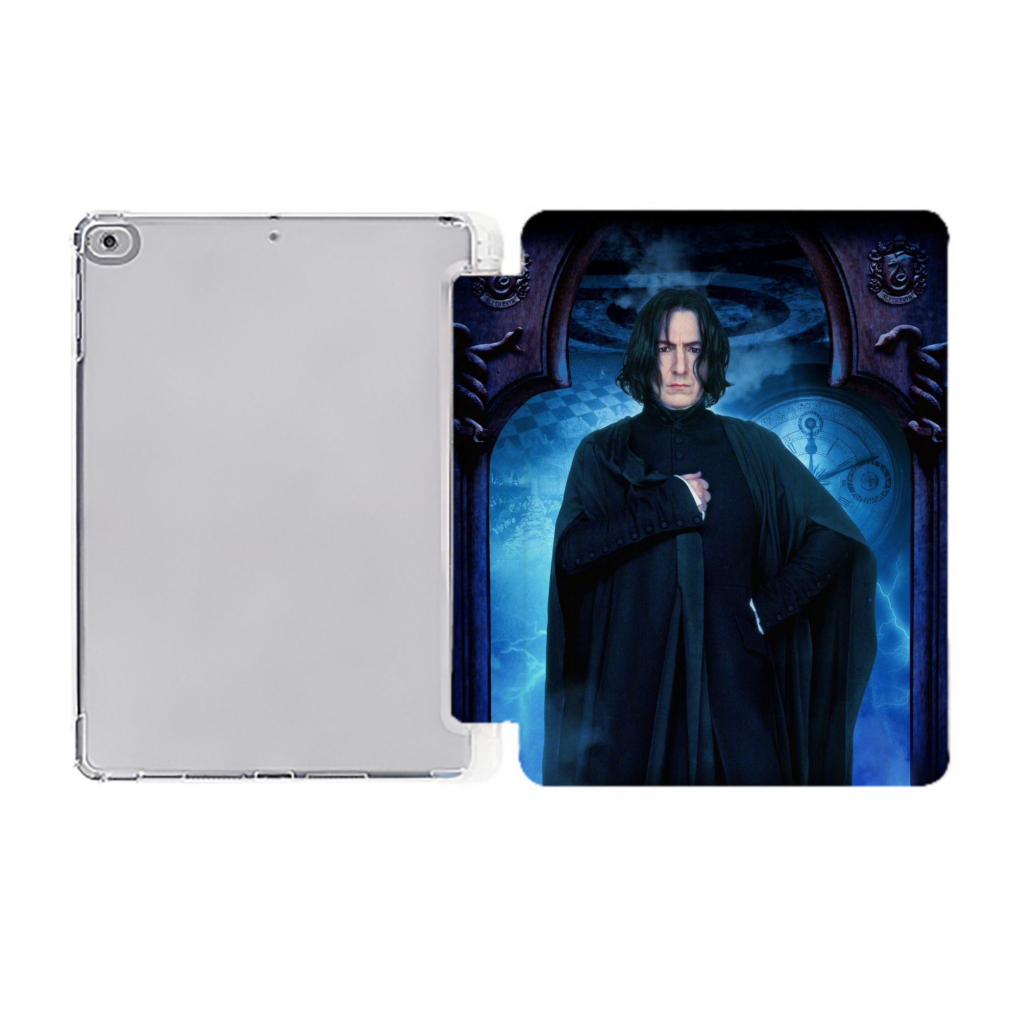 （画像用） Harry Potter ハリー・ポッターシリーズ IPad ケース ペン収納付き 三つ折りスタンド PUレザー×シリコン 対応機種9.5/10.5/10.9インチ